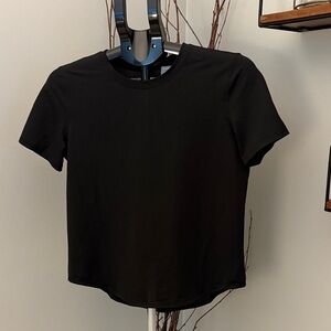 Lululemon Black Short Sleeve Sculpt Tee
